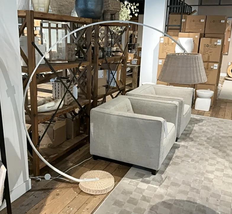 Rivièra Maison landelijke leeslamp, Ophalen, Nieuw, Landelijk, 75 cm of meer