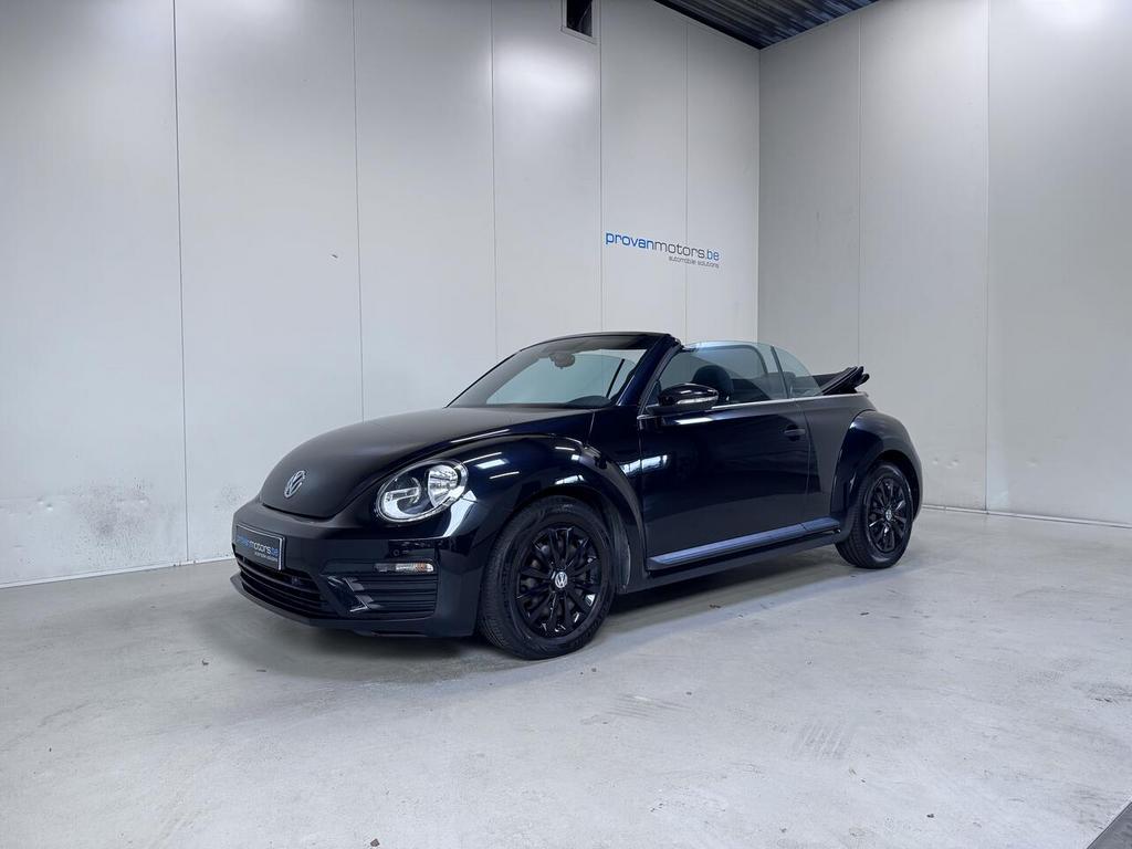 Volkswagen Beetle Cabrio 1.2 TSi Benzine Man.  - GPS - Blue, Auto's, 0 kg, 4 zetels, 105 pk, 4 cilinders