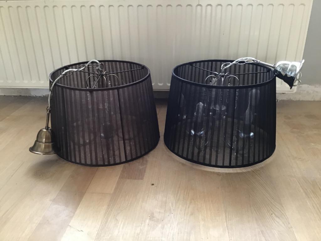 bruine en/of zwarte kroonluchter, Ophalen, Gebruikt