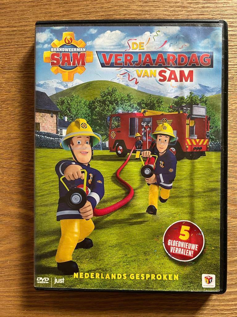 DVD Brandweerman Sam: De verjaardag van Sam, Alle leeftijden, Ophalen of Verzenden, Zo goed als nieuw, Tekenfilm