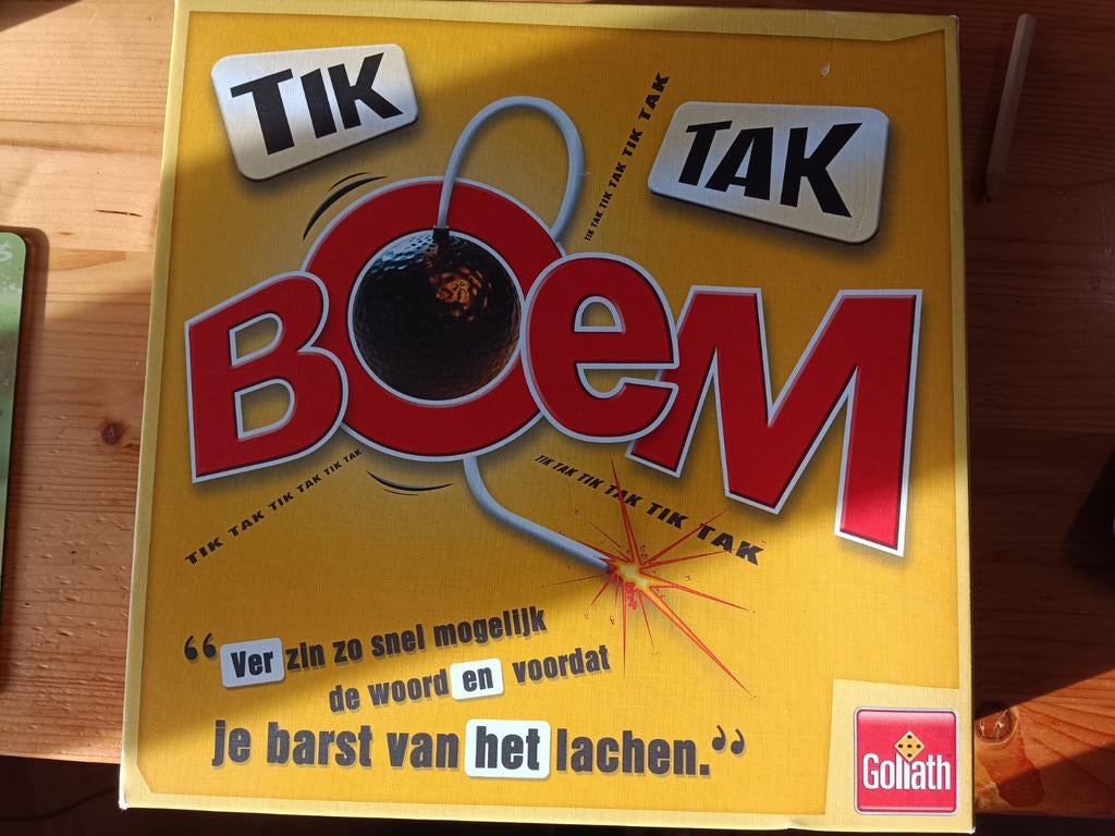 Tik tak boem , Goliath, Ophalen of Verzenden, Zo goed als nieuw