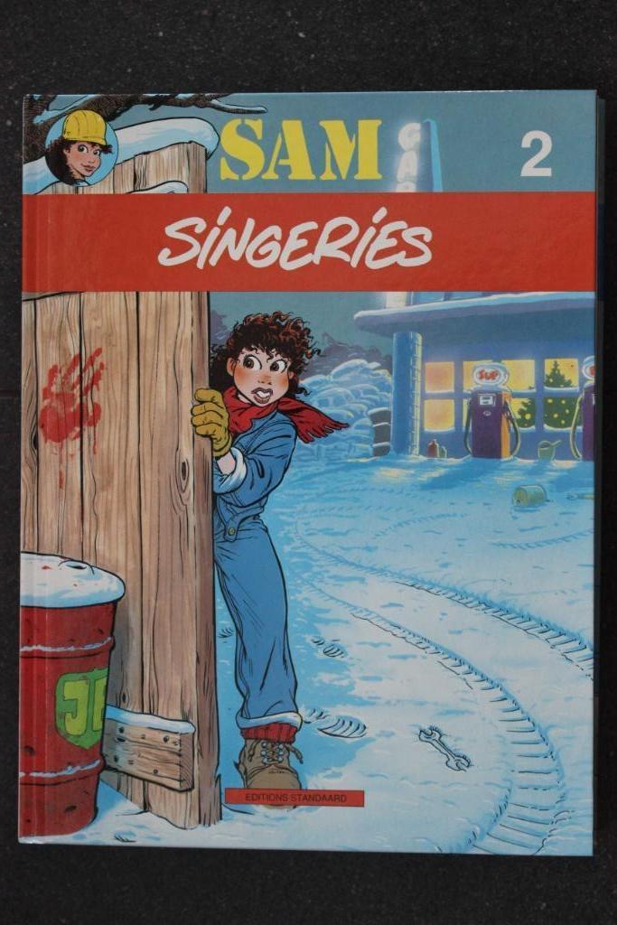 STRIP HC SAM 2 SINGERIES, Boeken, Eén stripboek, Nieuw, Ophalen of Verzenden, Bosschaert - Legendre
