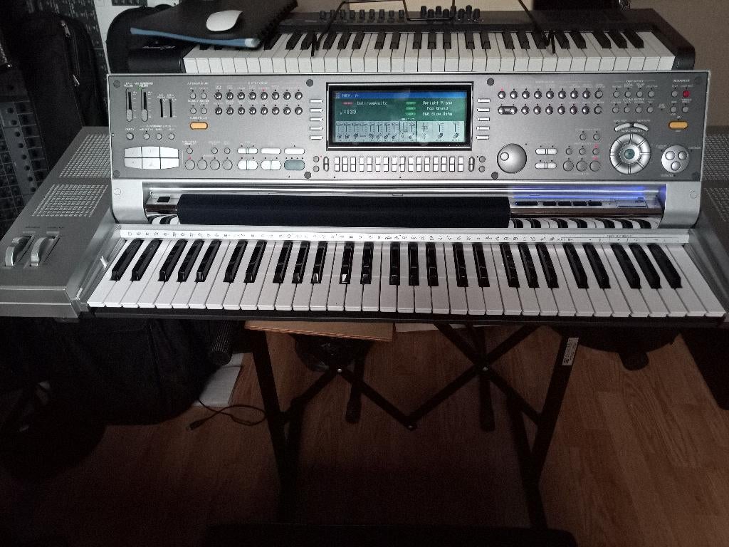 Technics SX-KN7000 toetsenbord, 61 touches, Enlèvement, Utilisé, Sensitif
