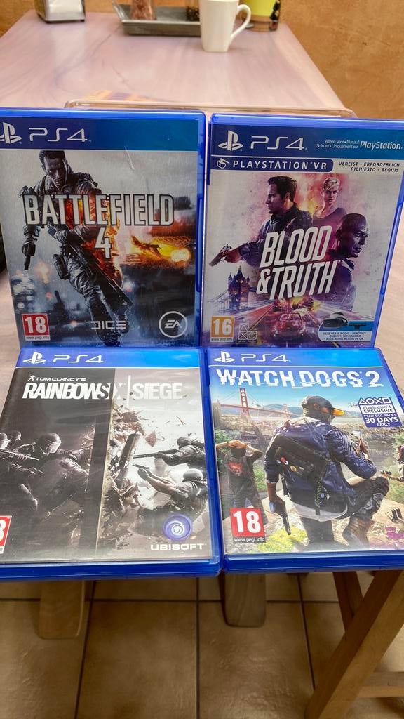 Jeux PS4, Enlèvement, Comme neuf