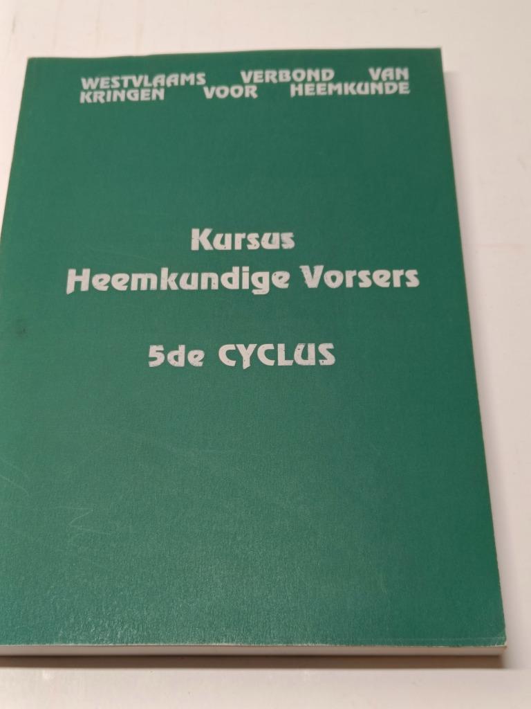 Kursus heemkundige vorsers 5de cyclus, Enlèvement ou Envoi, Comme neuf