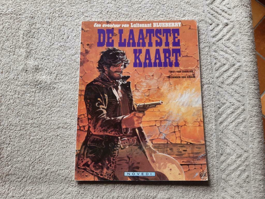 Blueberry.24.De laatste kaart., Eén stripboek, Ophalen of Verzenden, Gelezen