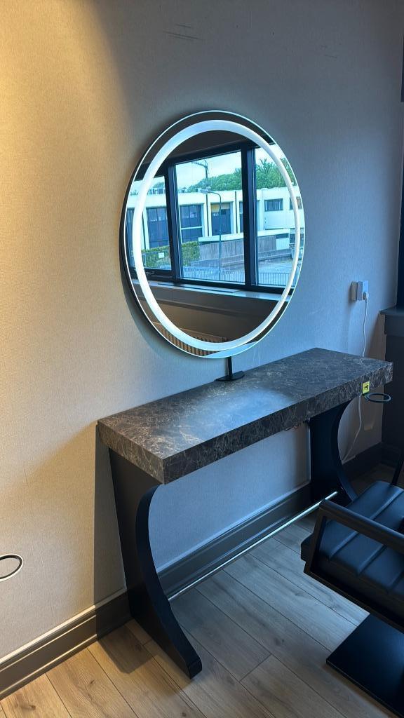 Kaptafel kapsalon groothandel KORTING kapper meubels SALE, Rond, Nieuw, Ophalen of Verzenden, 75 tot 100 cm