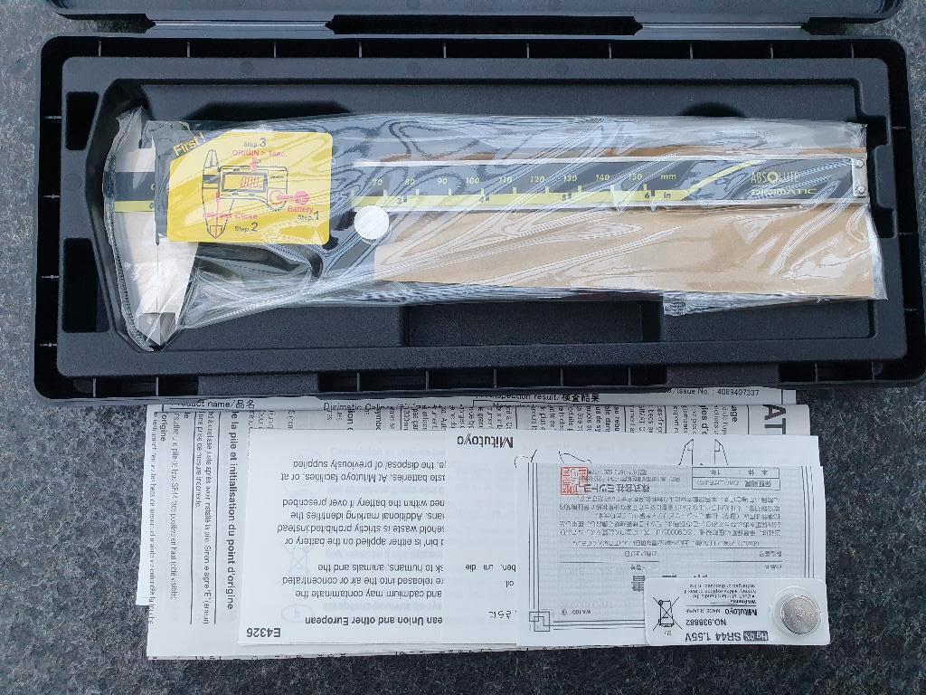 Mitutoyo digitale schuifmaat 150mm - NIEUW - SEALED, Bricolage & Construction, Instruments de mesure, Enlèvement ou Envoi, Neuf