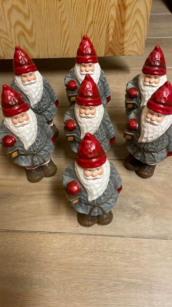 7 mooie kerstmannen, Diversen, Ophalen of Verzenden, Zo goed als nieuw