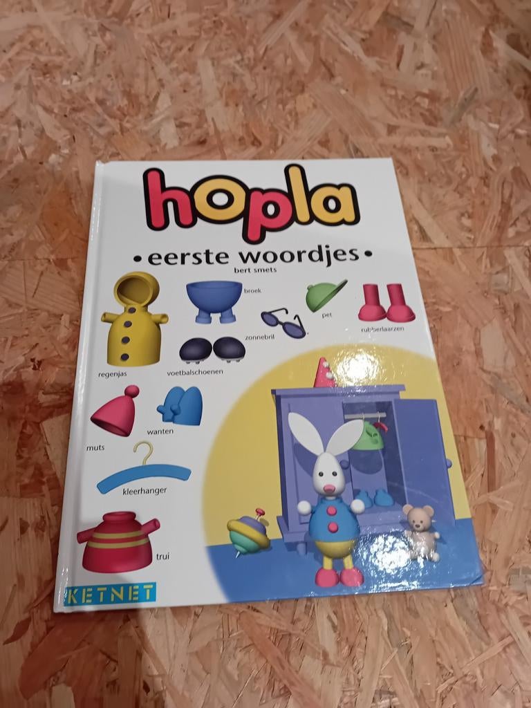 Hopla "eerste woordjes", Ophalen of Verzenden, Zo goed als nieuw