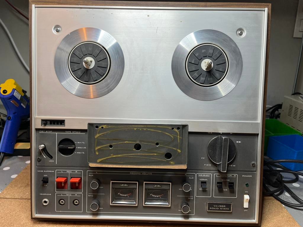 Bandrecorder Sony TC-366, Audio, Tv en Foto, Ophalen, Bandrecorder