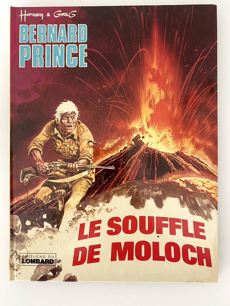 Bernard Prince Le Souffle de Moloch HE 1976, Livres, BD, Enlèvement ou Envoi, Une BD, Hermann, Utilisé