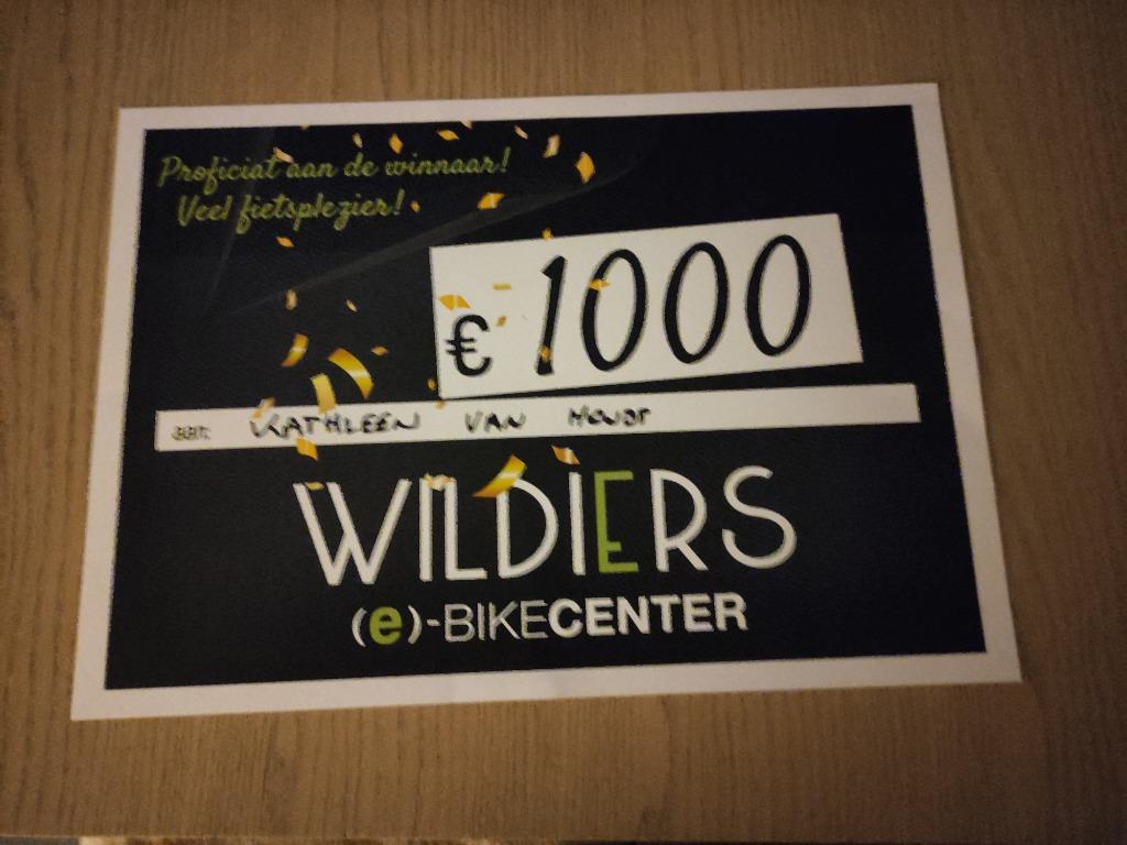 Fiets naar keuze met 20 procent korting bij Wildiers, Ophalen, Nieuw