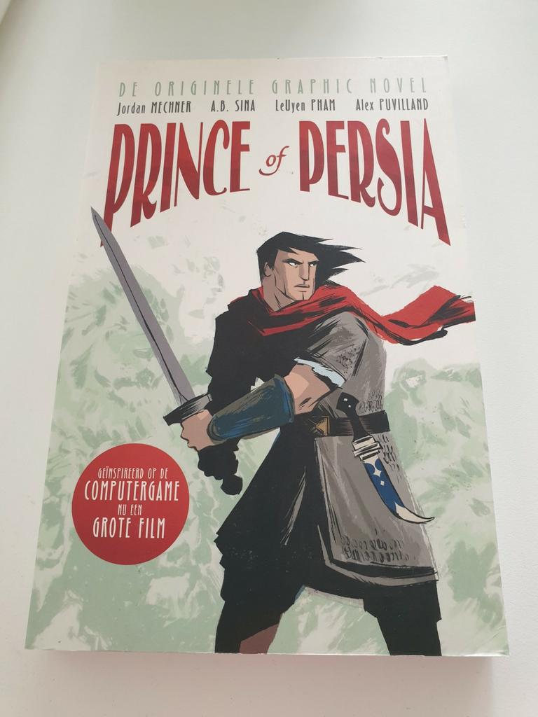A.B. Sina - Prince of Persia.   De Graphic Novel vd film, Ophalen of Verzenden, Zo goed als nieuw, A.B. Sina; Jordan Mechner