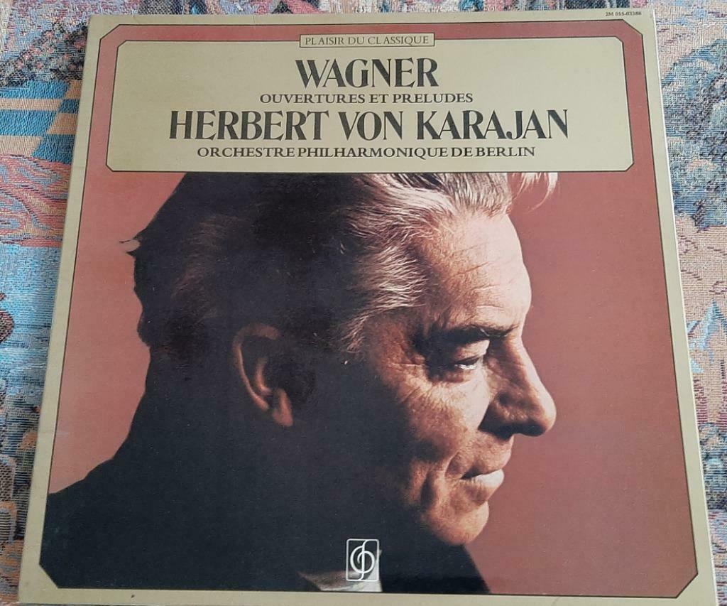 LP Vinyl Wagner Berliner Philharmoniker Von Karajan 1978, Cd's en Dvd's, Vinyl | Klassiek, Ophalen of Verzenden