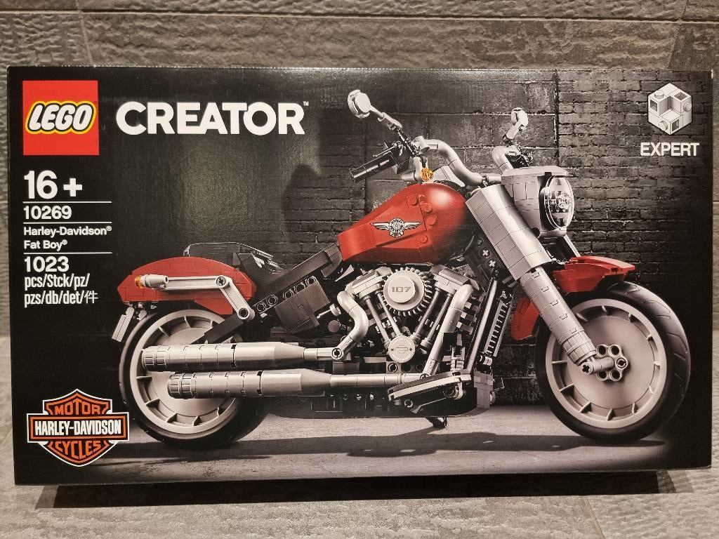 LEGO Creator Expert Harley-Davidson Fat Boy 10269 - Nieuw, Ophalen of Verzenden, Nieuw, Complete set, Lego