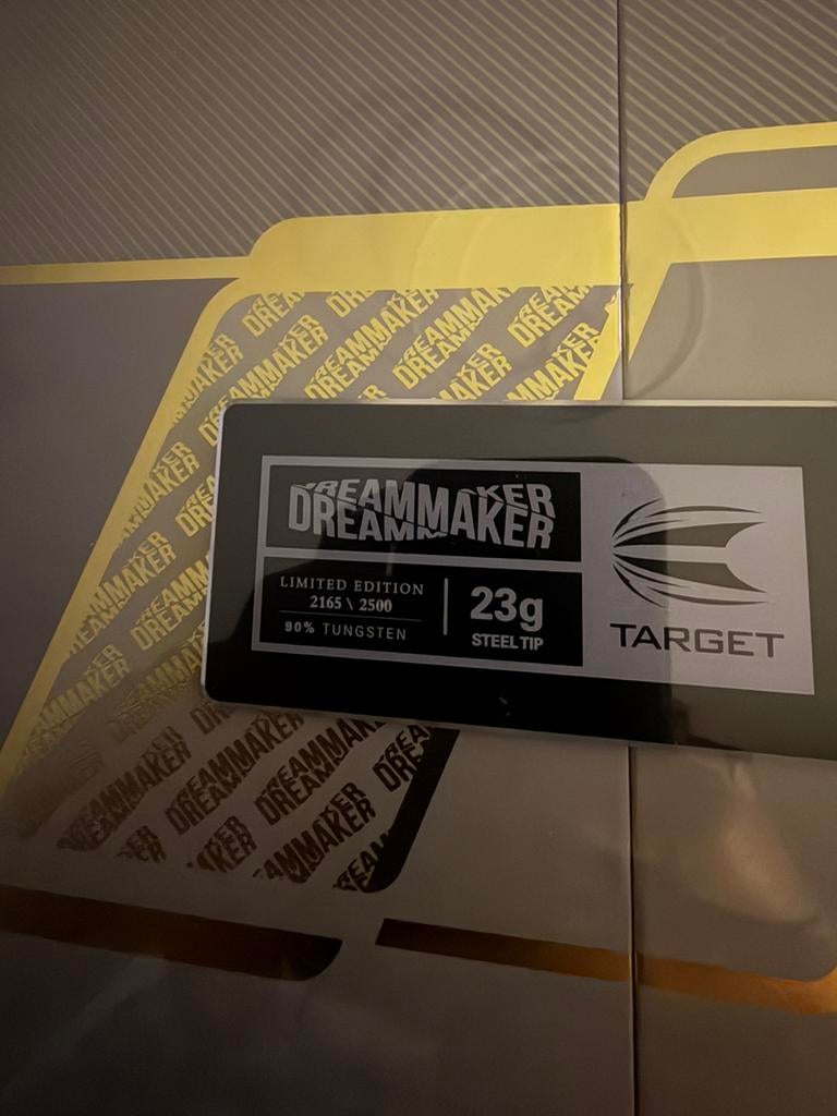 Limited edition dimitri van den bergh, Sport en Fitness, Darts, Ophalen of Verzenden