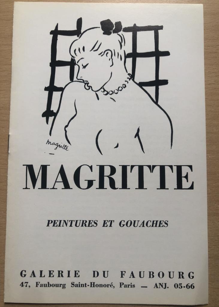 Magritte Peintures et gouaches - facsimile, Ophalen of Verzenden, Zo goed als nieuw