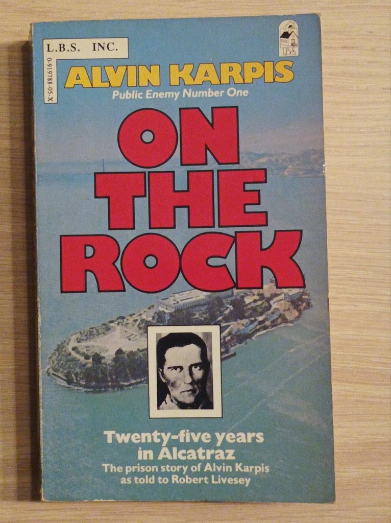Boek On the rock - Alvin Karpis, Ophalen of Verzenden