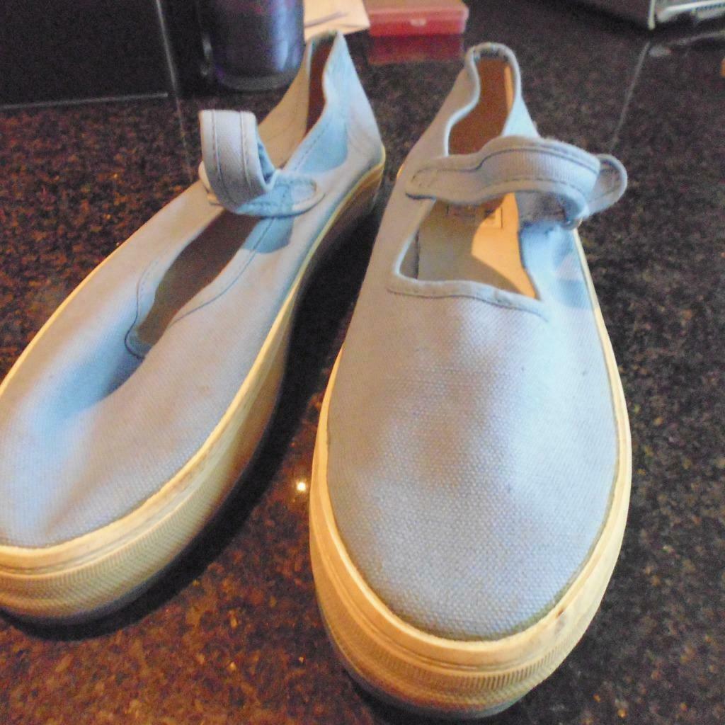 lichtblauwe stoffen loopschoen m41, Blauw, MET, Ophalen of Verzenden, Sneakers