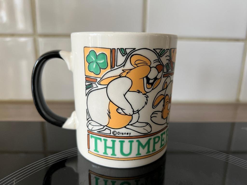 Tasse Panpan de Bambi - Disney Kiln Craft, Enlèvement ou Envoi, Bambi ou Dumbo, Utilisé, Service