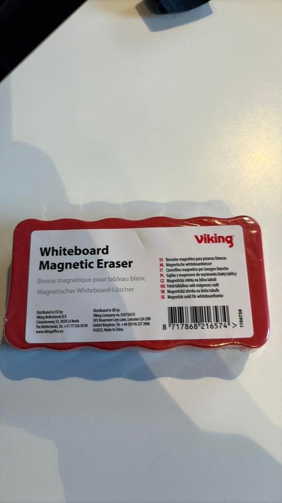 Brosse magnétique pour tableau blanc, Enlèvement ou Envoi, Neuf
