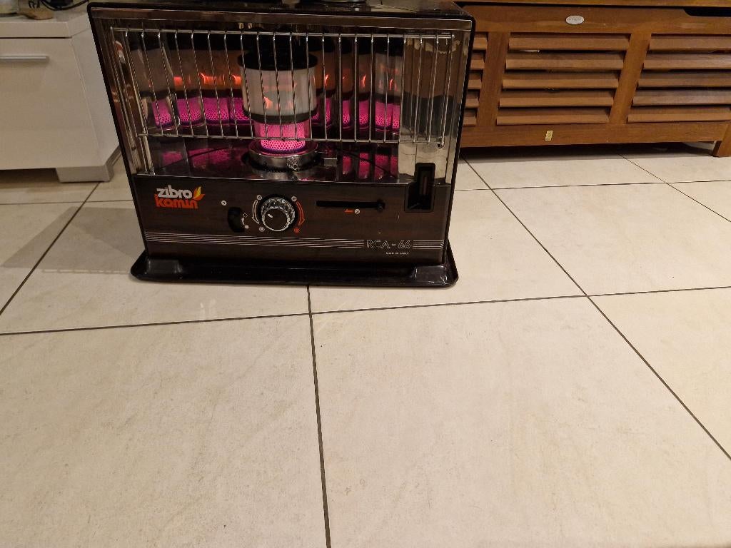 Zibro kachel, Ophalen, Gebruikt, Overige brandstoffen, Petroleumkachel