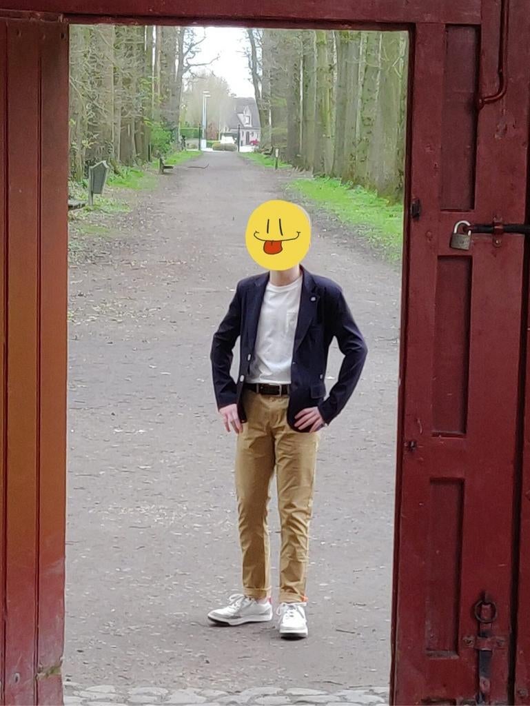 Blazer Rouge+Bleu 152, Enlèvement ou Envoi, Comme neuf, Pantalon