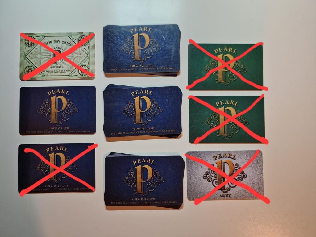 Tomorrowland Pearl Cards - Artist - Crew, Verzamelen, Ophalen of Verzenden, Zo goed als nieuw
