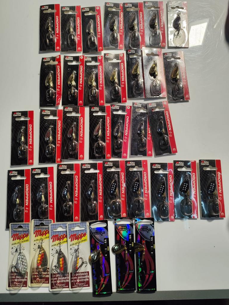 Abu garcia lepels/ drop pen, Enlèvement, Neuf