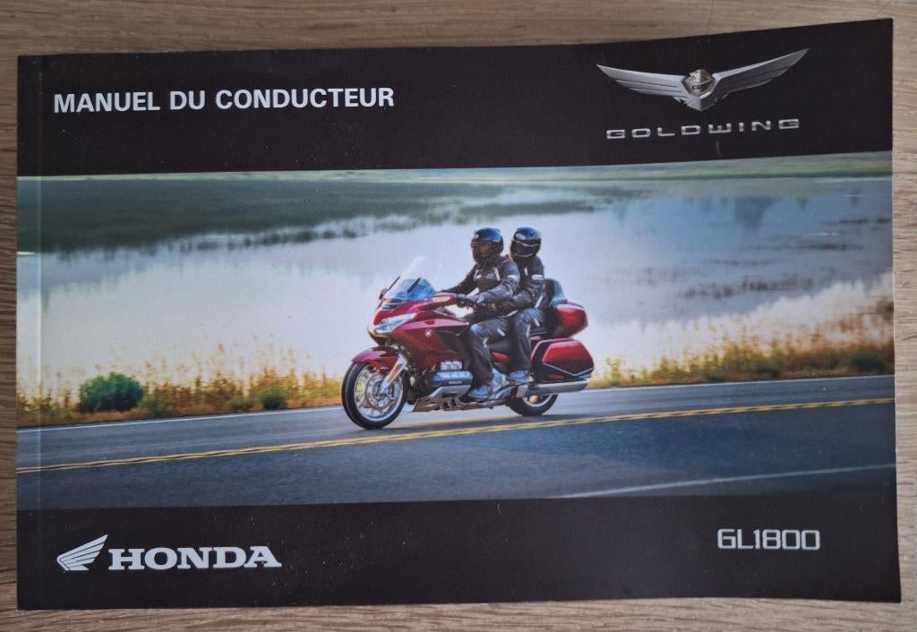 Manuel d'origine français de la Honda GL1800, Enlèvement ou Envoi, Honda