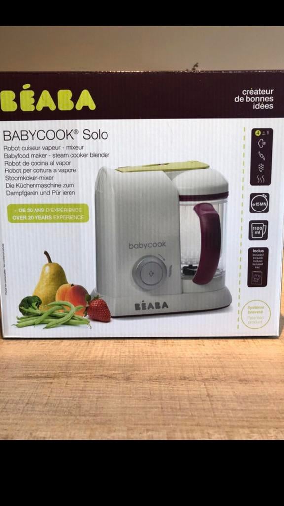 Babycook Beaba, Enlèvement, Utilisé