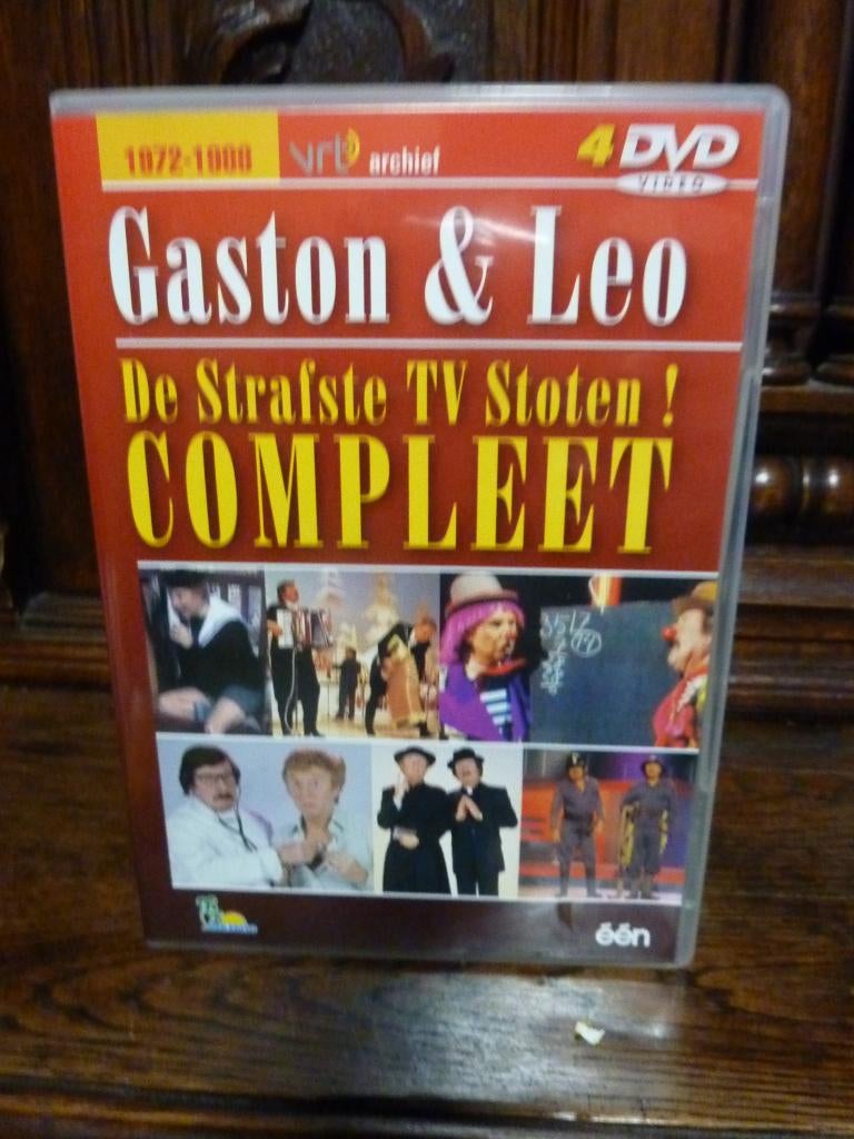 GASTON & LEO  DVD, Cd's en Dvd's, Alle leeftijden, Ophalen of Verzenden, Tv-programma of Sketches