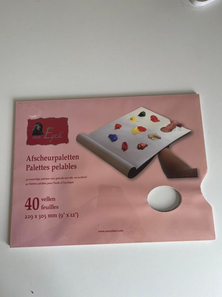 Afscheurpaletten - palettes pelables, Ophalen