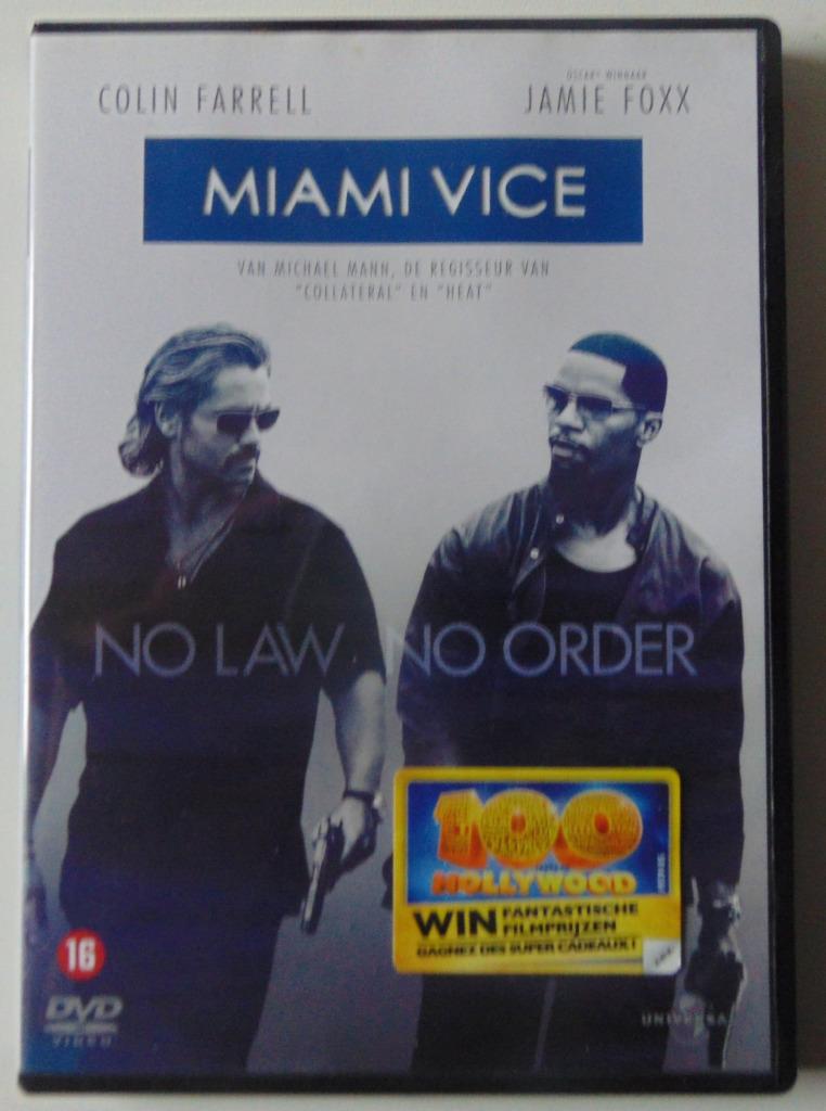 DVD "Miami Vice", À partir de 16 ans, Enlèvement, Comme neuf, Action