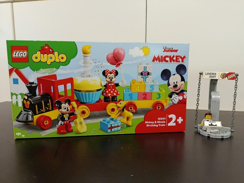 Duplo 10941 - Mickey & Minnie birthday train, Ophalen of Verzenden, Duplo