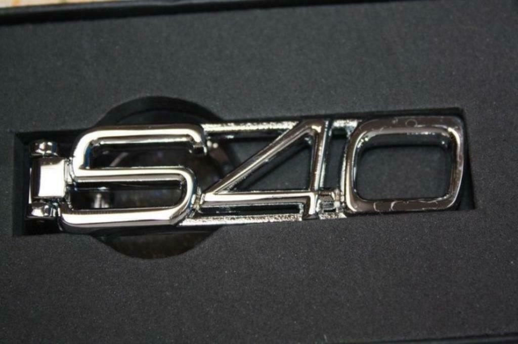 Volvo S40 metalen sleutelhanger, Ophalen of Verzenden, Nieuw, Volvo