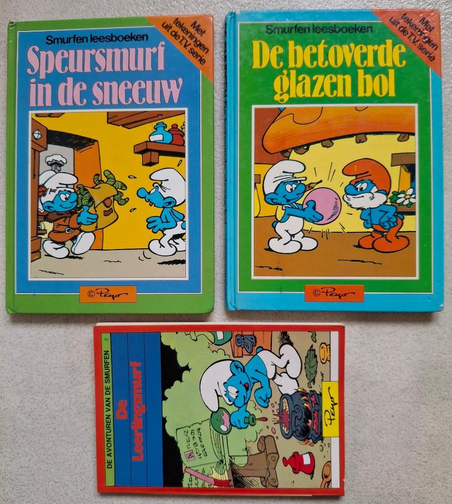 3 boekjes Smurfen 1983 - 1984, Verzamelen, Ophalen of Verzenden, Gebruikt