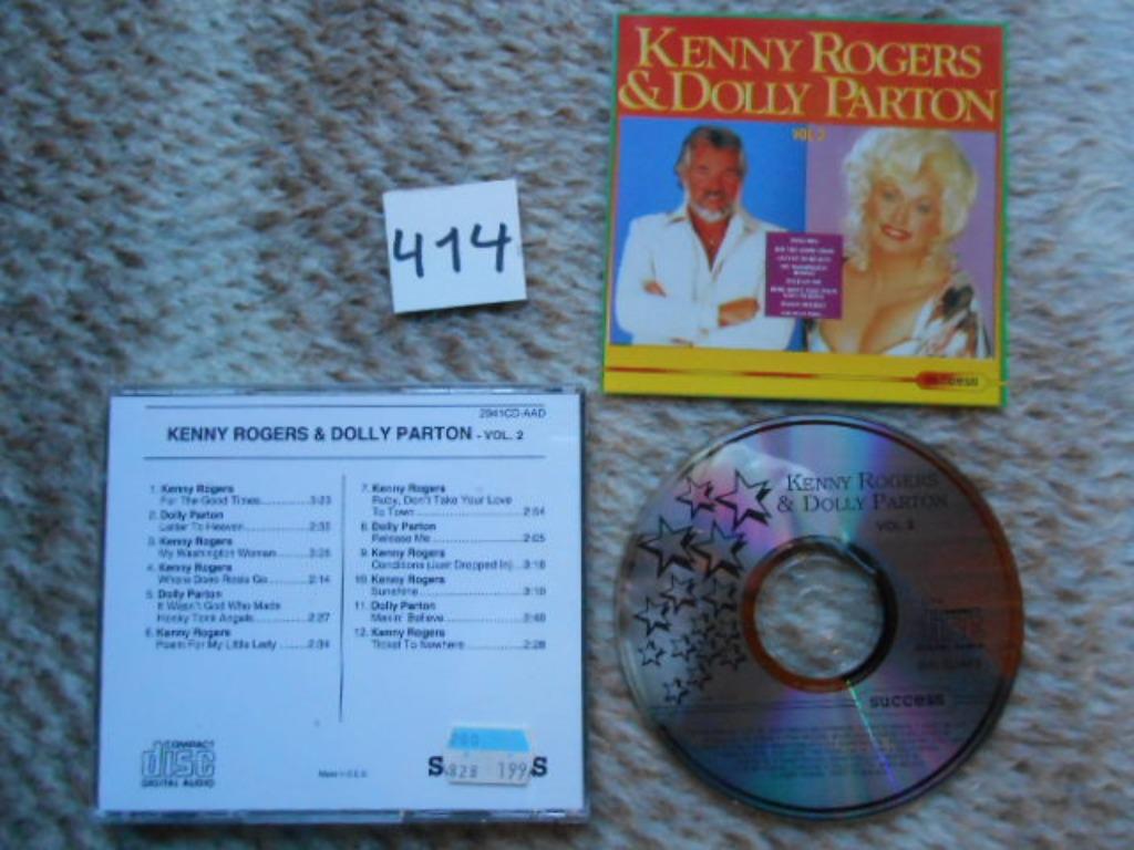 Kenny Rogers et Dolly Parton CD – Kenny Rogers et Dolly Part, Enlèvement ou Envoi, Utilisé