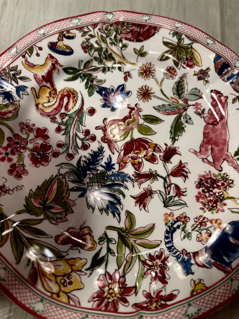 GIEN „JARDIN IMAGINAIRE” tafelservies, Antiek en Kunst, Ophalen