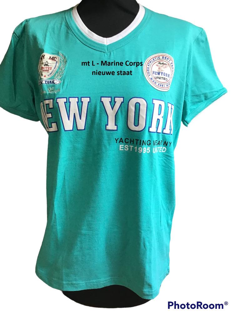 Toffe tshirt Marine Corps mt Large, Ophalen of Verzenden, Nieuw, Maat 52/54 (L), Marine corps