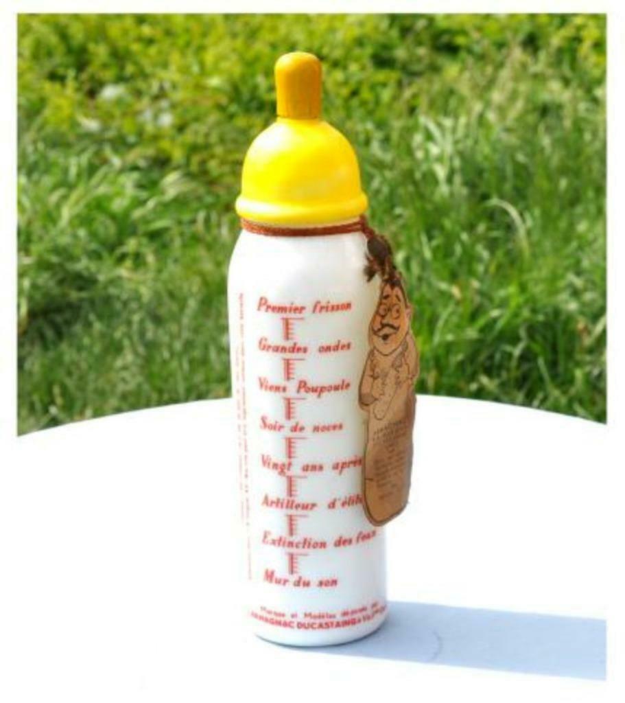 §ancienne bouteille humoristique biberon vintage, Enlèvement ou Envoi
