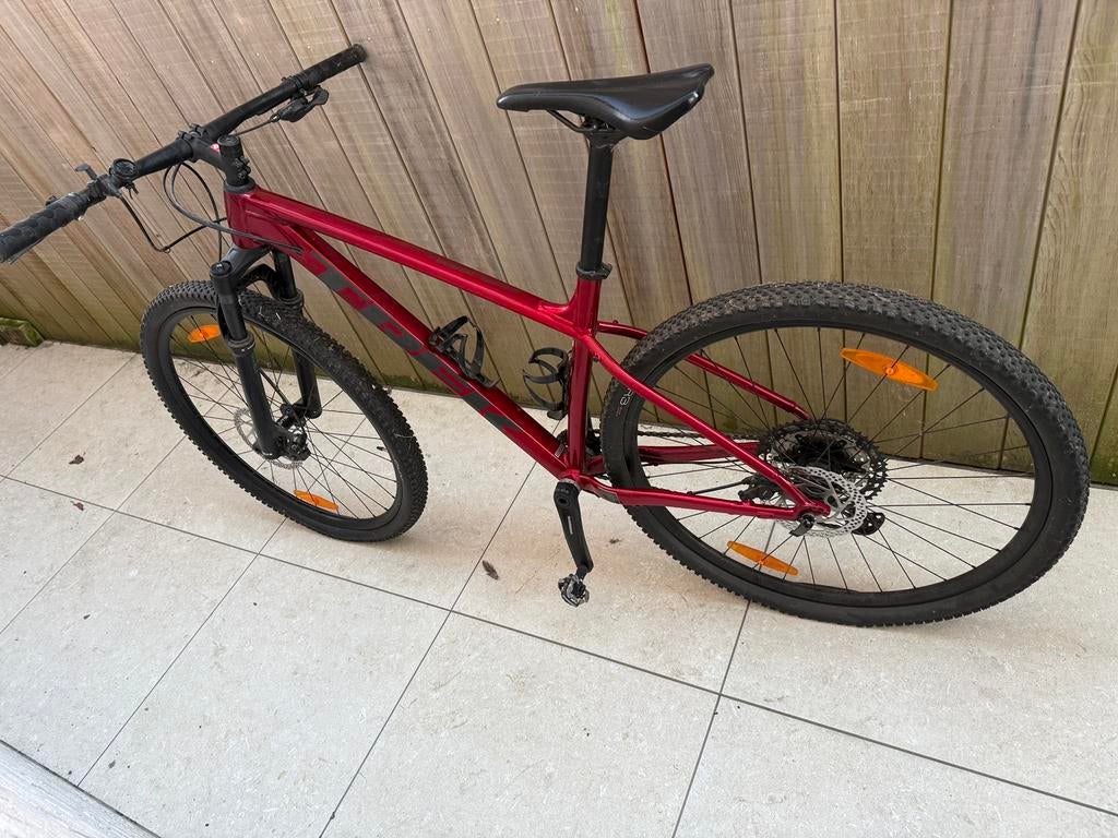Trek x caliber 9 bordeaux te koop (maat L), Fietsen en Brommers, Ophalen, Zo goed als nieuw, Trek