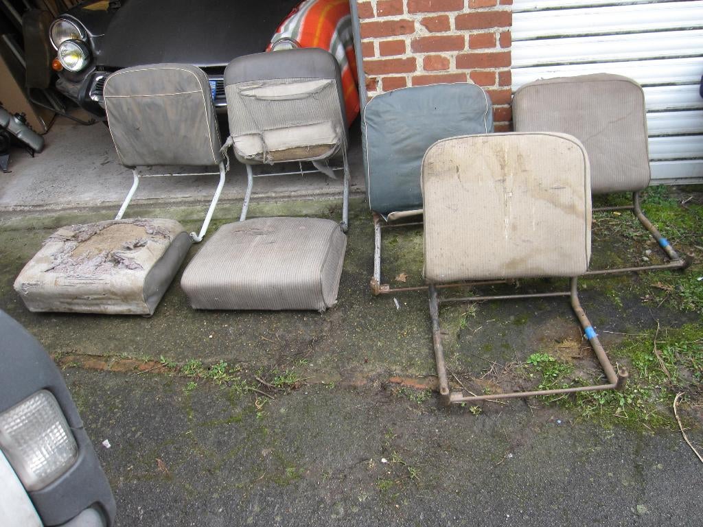Citroen Traction 11BL voorstoelen, Ophalen of Verzenden, Gebruikt, Voor, Citroën