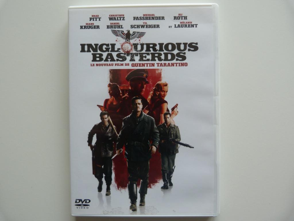 Inglourious Basterds [DVD], À partir de 12 ans, Enlèvement ou Envoi, Comme neuf, Guerre