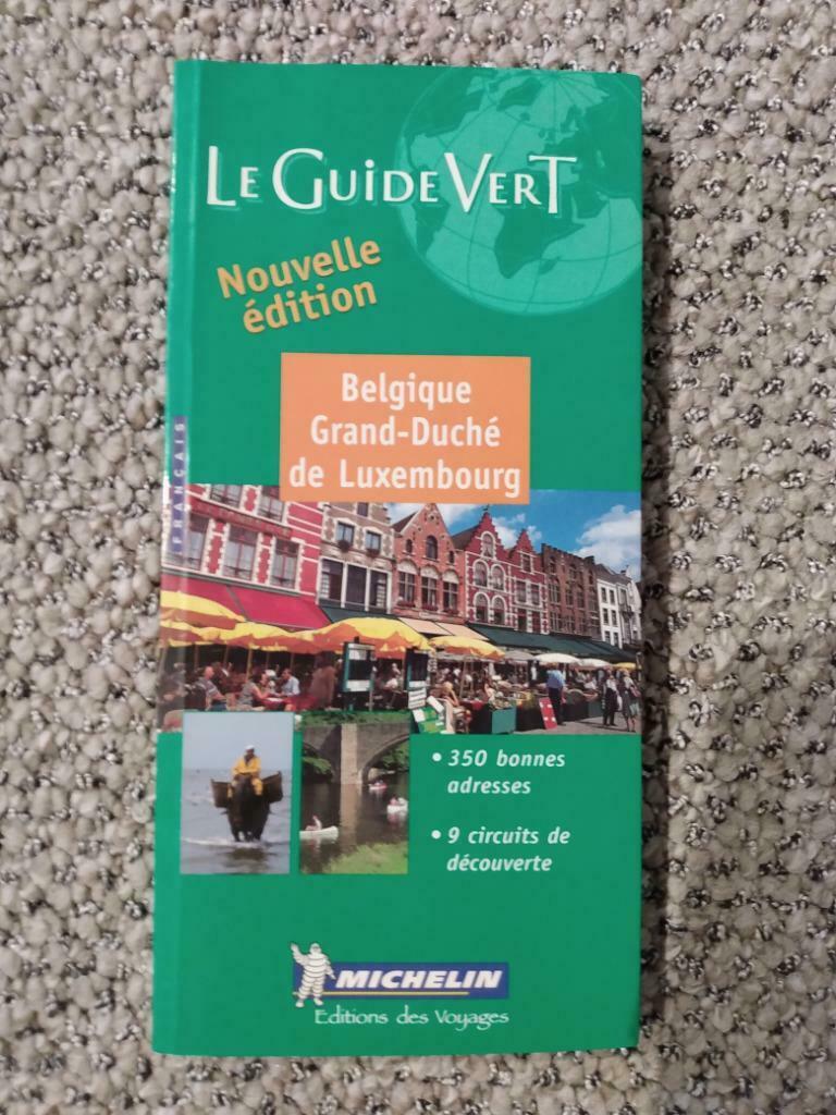 Guide vert Michelin - Belgique et GD Luxembourg, Livres, Guide ou Livre de voyage, Michelin, Enlèvement, Utilisé