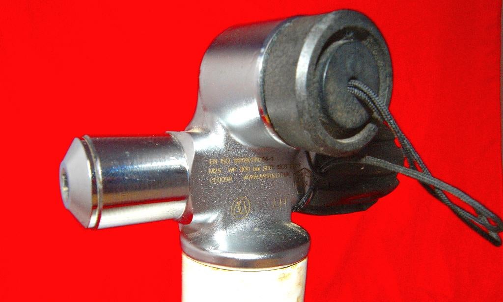 Apeks Robinets BI 300Bar avec Isolateur 178mm, Watersport en Boten, Ophalen of Verzenden, Gebruikt, Overige typen