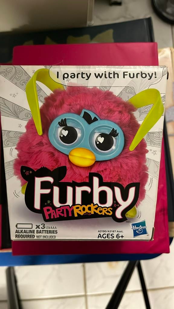 Furby Party Rockers Pink Interactive Toy Hasbro, Kinderen en Baby's, Speelgoed | Overig, Ophalen, Zo goed als nieuw