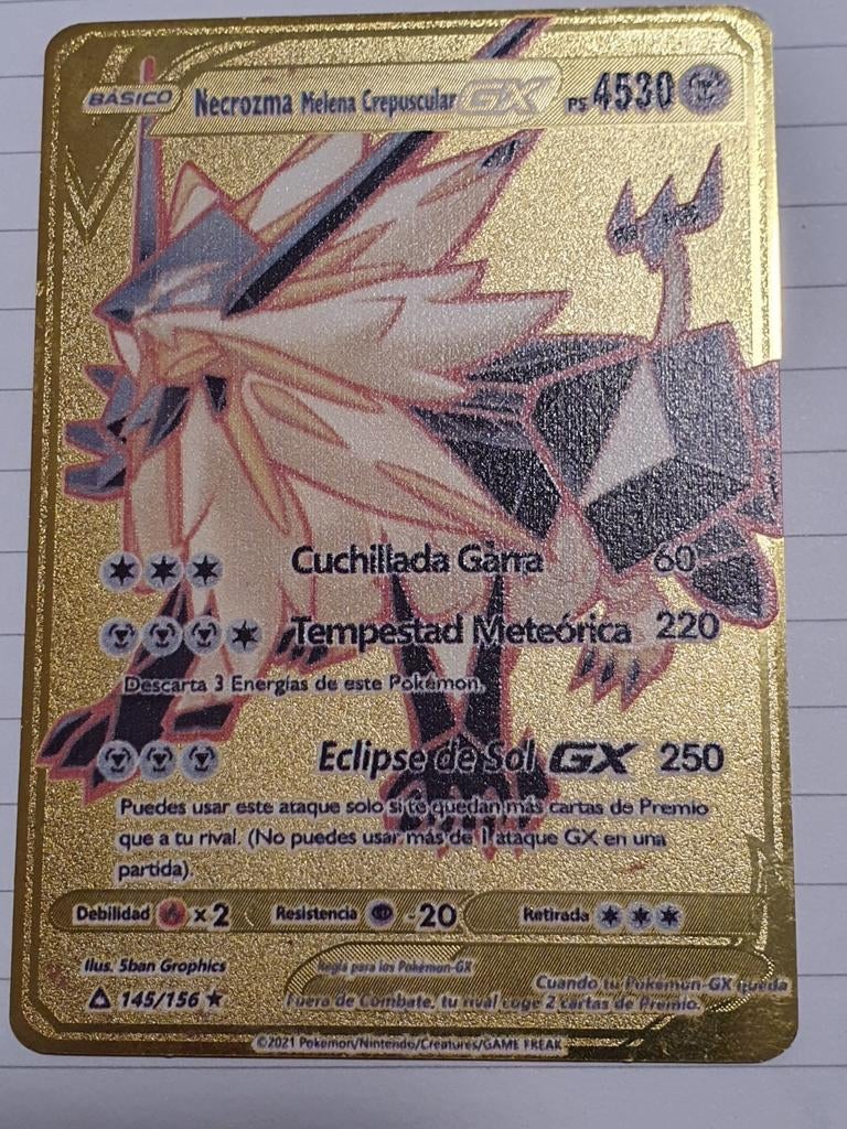 Pokemon aluminiumkaart  kaart 2021 gx.ps 4530, Ophalen of Verzenden, Zo goed als nieuw