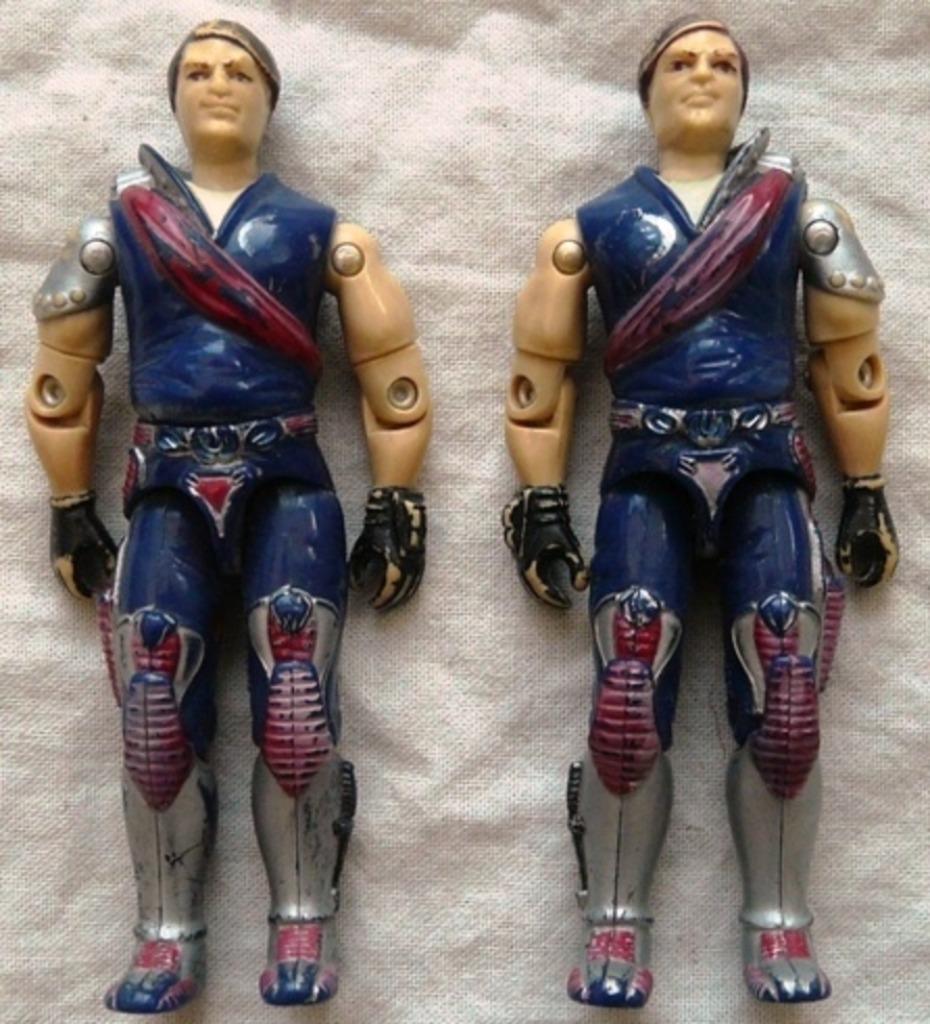 G.I.JOE / COBRA, Xamot & Tomax (v1), Series 4, Hasbro, 1985., Verzamelen, Speelgoed, Gebruikt, Ophalen of Verzenden